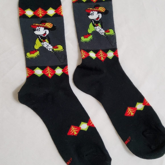 GOLF Disney Socks Never worn, NWOT, black/gray Mickey Mouse - Picture 2 of 6